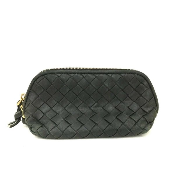 Bottega Veneta Handbags - 007115D Bottega Veneta Coin Case Intrecciato Lambskin